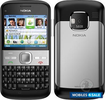 Black Nokia E-series E5-00