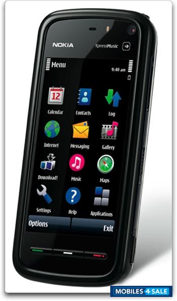 Black Nokia XpressMusic 5800