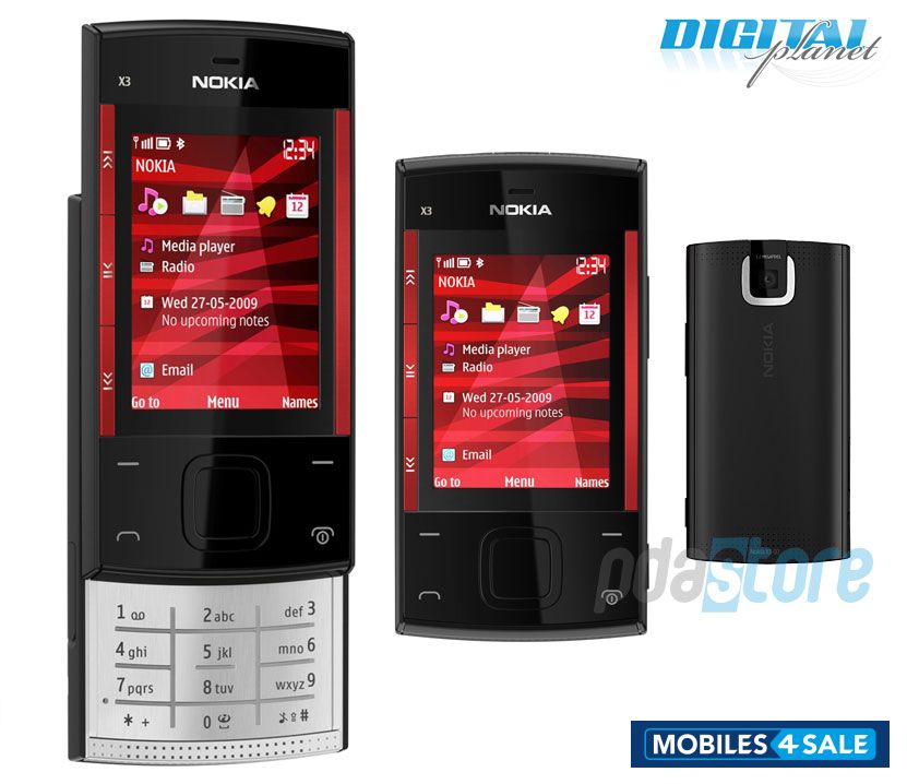 Black Nokia X3