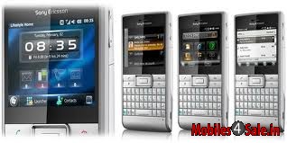 White-silver Sony Ericsson  Aspen M1i