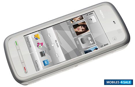 Silver Nokia 5233