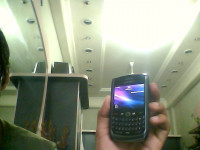 Black BlackBerry Curve 8900