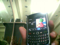 Black BlackBerry Curve 8900