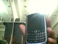 Black BlackBerry Curve 8900