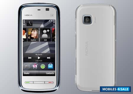 White Nokia  nokia 5235 comes with music edition