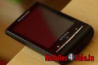 Black Sony Ericsson Xperia X8