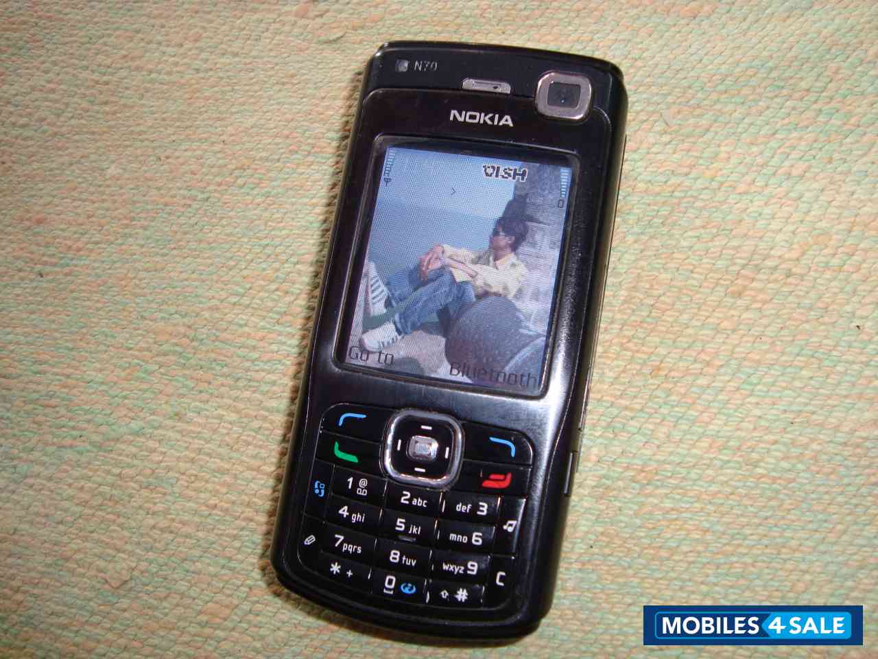 Black Nokia N70 Music Edition