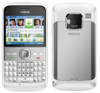 Chalk White Nokia E-series E5