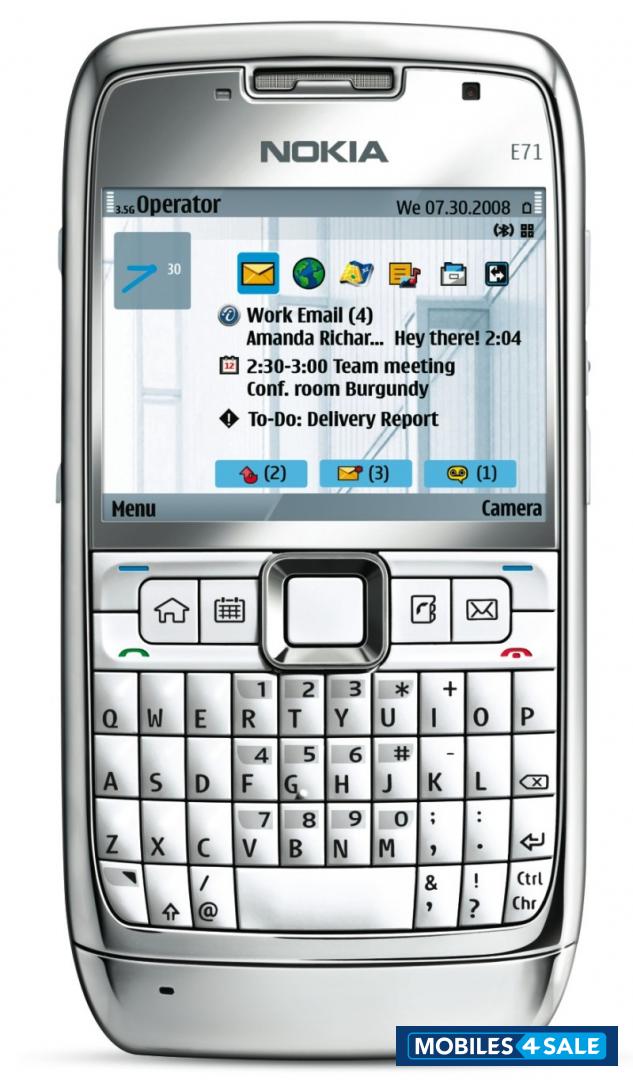 White Nokia E71