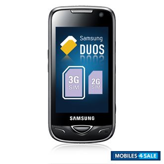 Black Samsung  SAMSUNG GT-B7722 (DUOS)