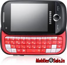 Black Samsung  Corby Pro B5310 - Samsung