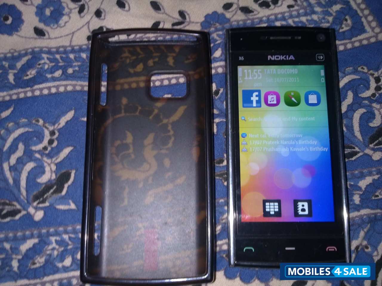 Black Nokia X6