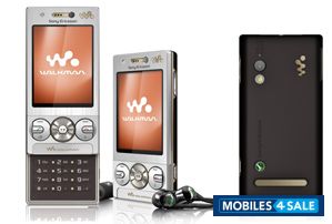 Silver Sony Ericsson W705