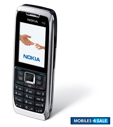 Steel & Black Pannel Nokia E51