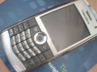 Silver BlackBerry Pearl 8120