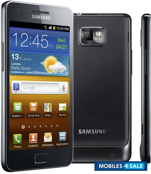 Black Samsung Galaxy S2