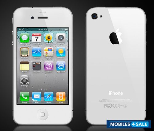 White Apple iPhone 4