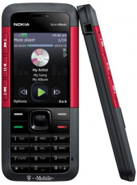 Black Nokia XpressMusic 5310