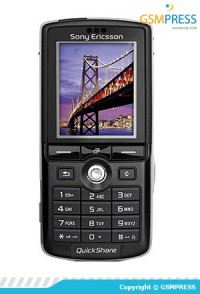 Black Sony Ericsson K750