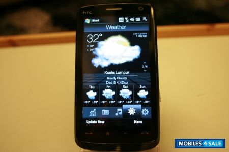 Black HTC  t8282 windows mobile