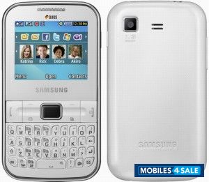 White Samsung  Chat 322