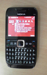 Black Nokia E63