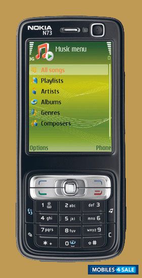 Black Nokia N73 Music Edition