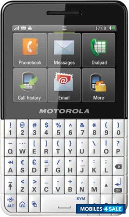 White Motorola  EX119