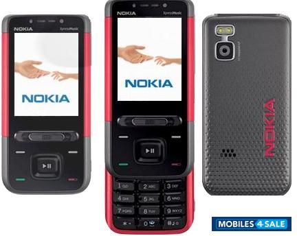 Red Nokia XpressMusic 5610