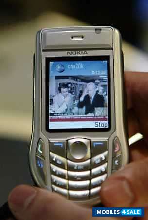 silver Nokia 6630