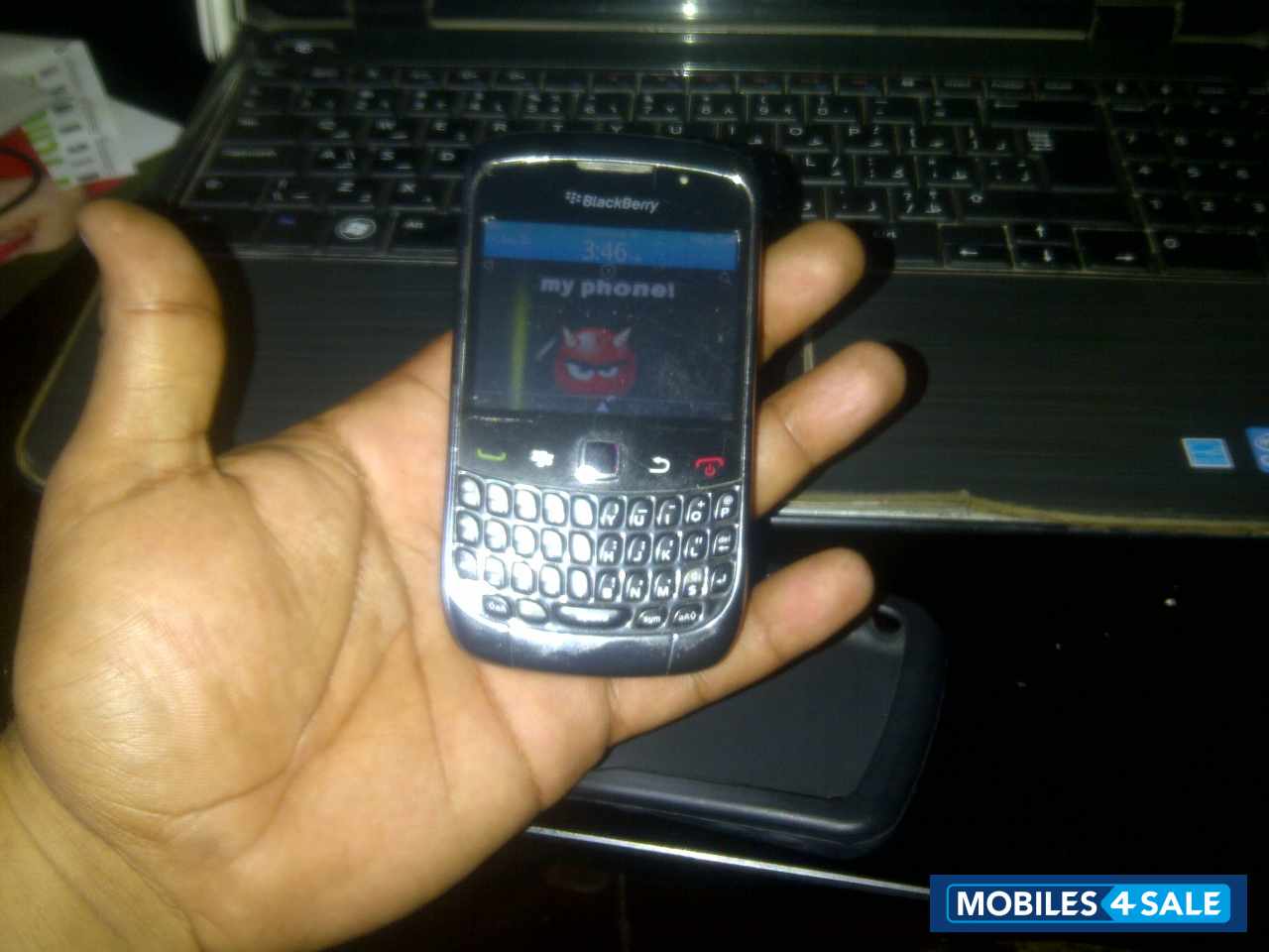 Black BlackBerry Curve 9300 3G