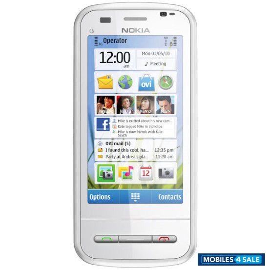 White Nokia C6