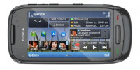 Black Nokia C-series C7