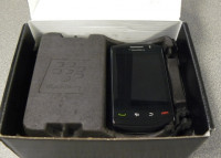 Black BlackBerry  BlackBerry Storm 2 (9550) with complete accessories