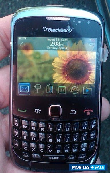 Black BlackBerry Curve 9300 3g