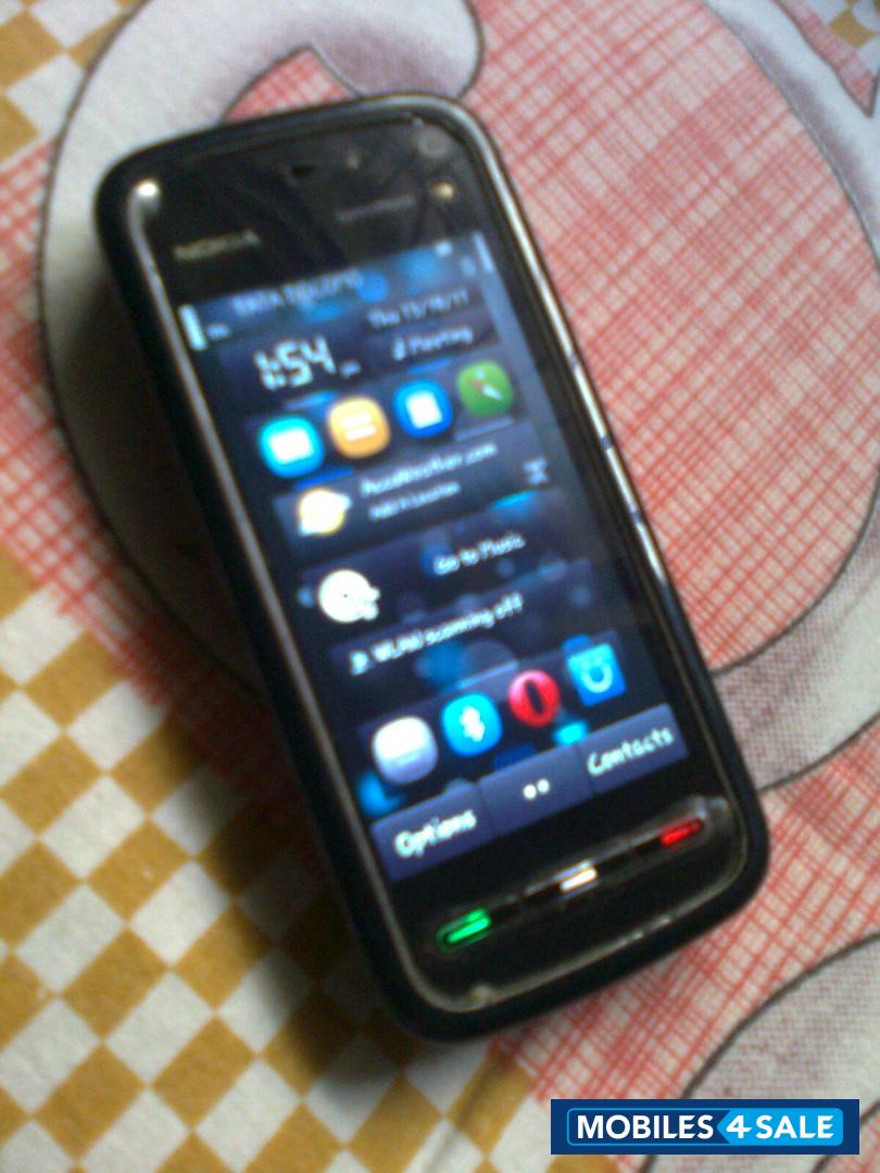 Blue Black Nokia XpressMusic 5800