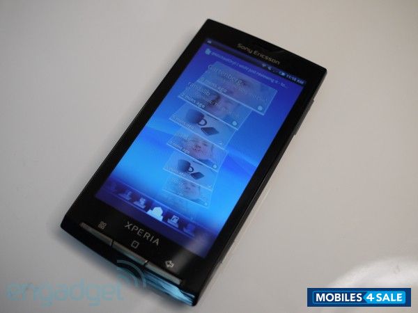 Black Sony Ericsson Xperia X10