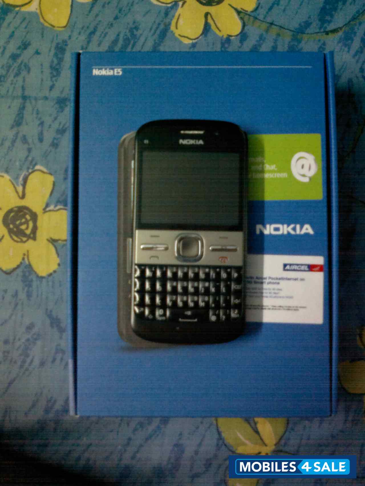 Black Nokia E-series Nokia E5