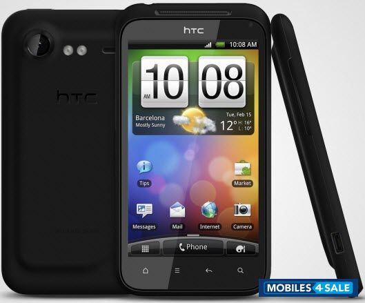 Black HTC  Incredible S