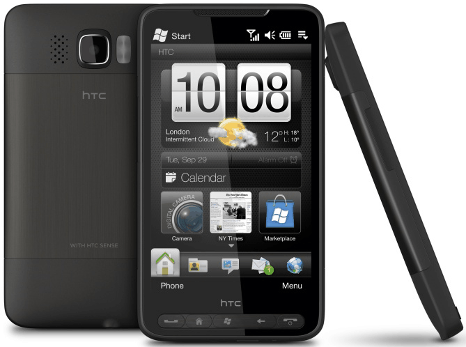 Black HTC  HD2 T8585