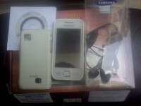 Pearl White Samsung Wave