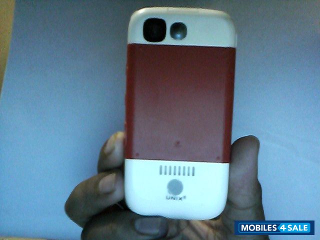 White-red Nokia XpressMusic 5300