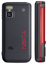 Red+black Nokia XpressMusic 5610