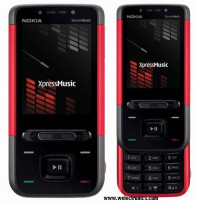 Red+black Nokia XpressMusic 5610