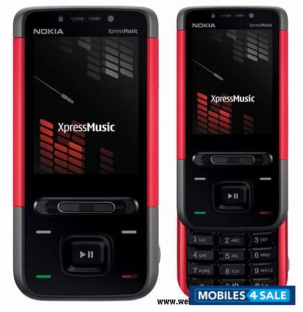 Red+black Nokia XpressMusic 5610