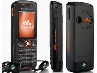 Black Sony Ericsson W200