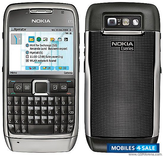 Steal Black Nokia E71