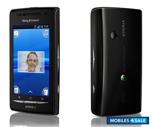 Black Sony Ericsson Xperia X8