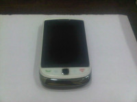 White BlackBerry  9800