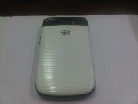 White BlackBerry  9800